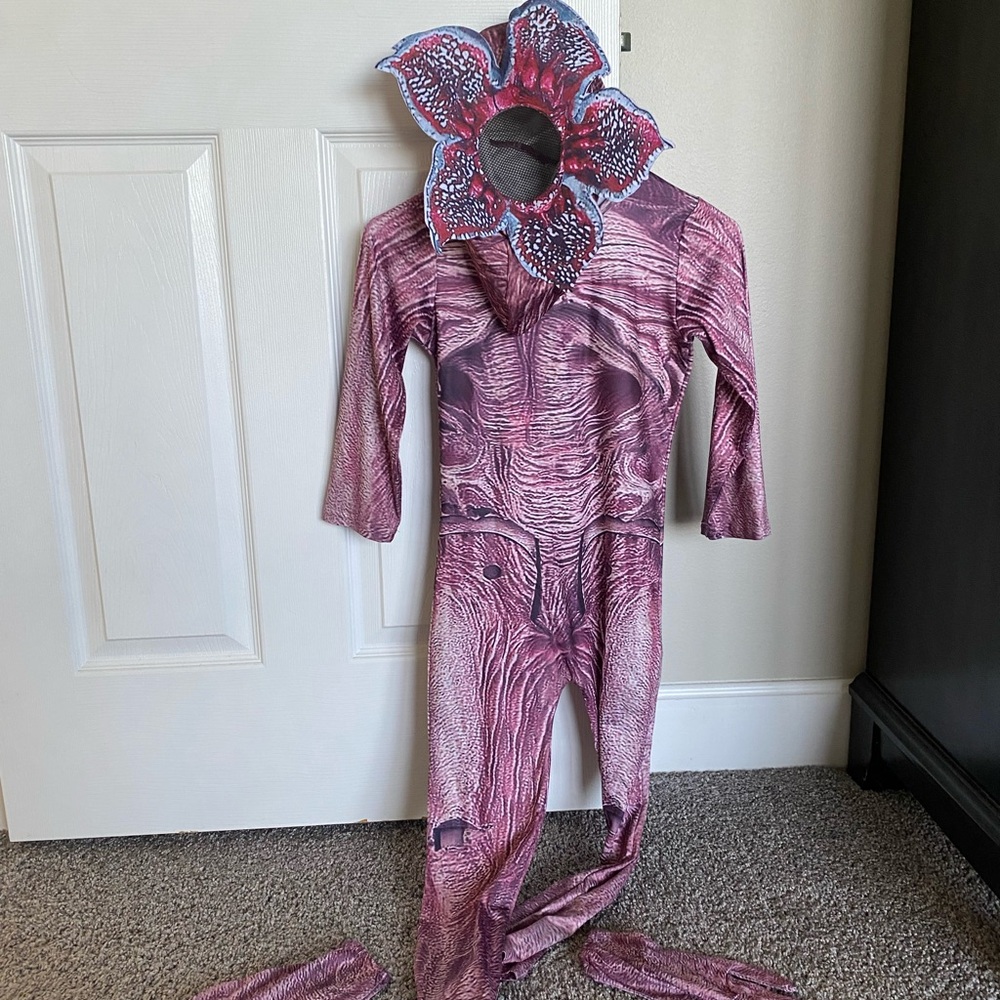 Purple Monster Costume with Mask